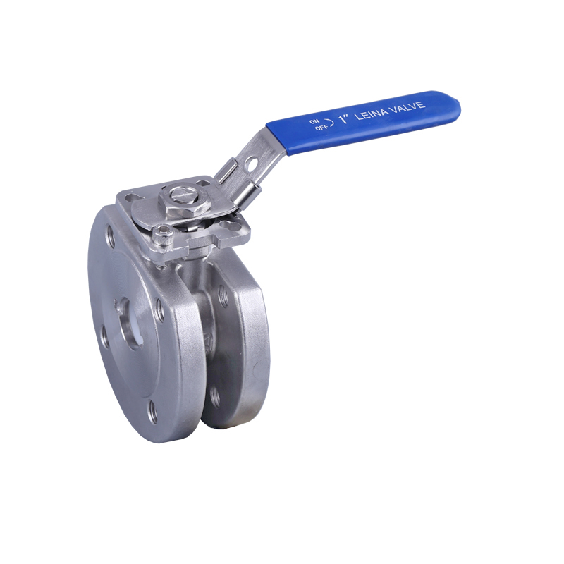 LN QDFH Wafer ball valve with direct mounting pad
