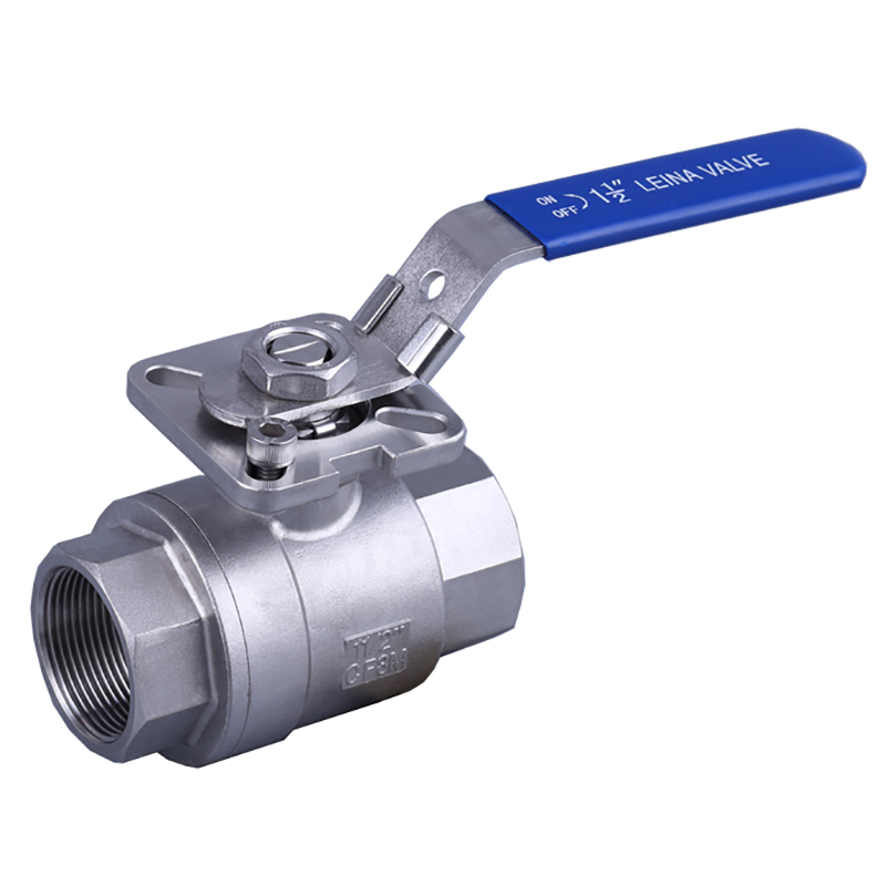 LN QTH PC thread ball valve with direct mounting pad