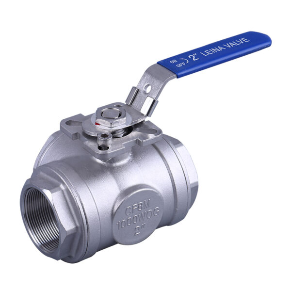 LN QWTH way ball valve with mounting pad PSI