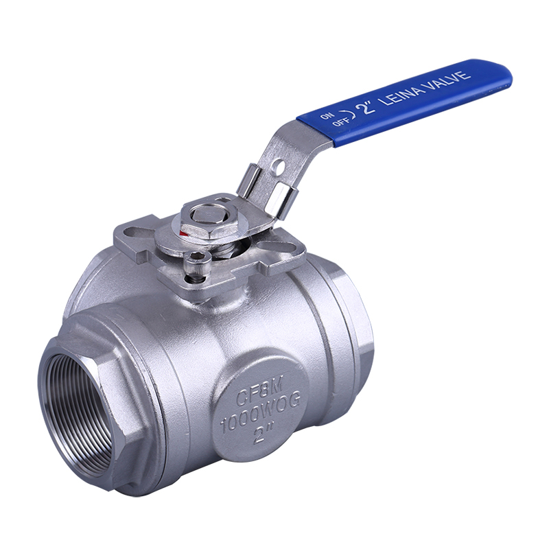 LN QWTH way ball valve with mounting pad PSI