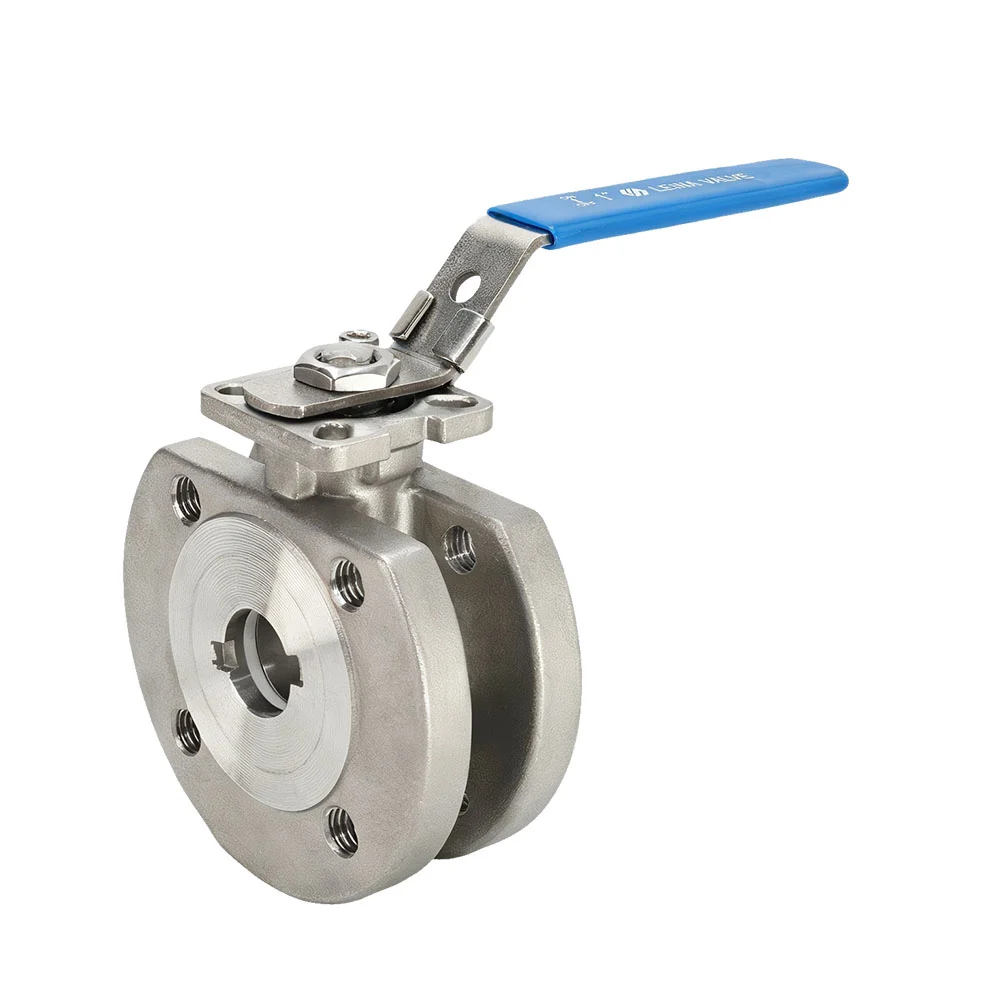 What is a wafer style ball valve